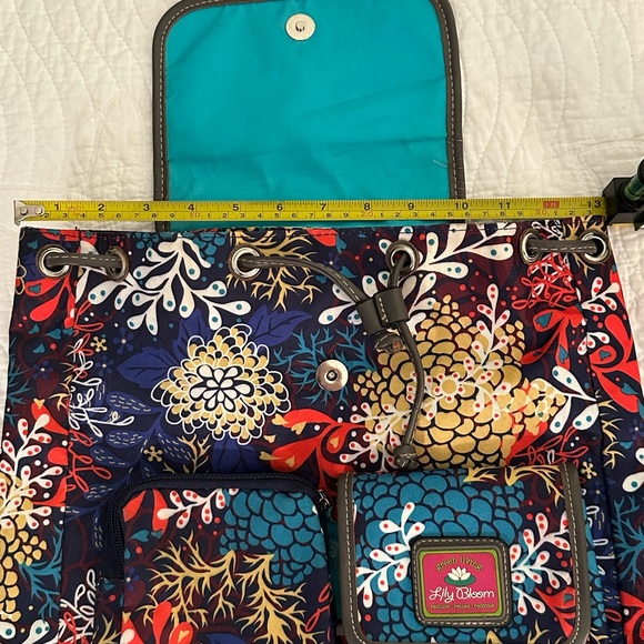 Lily Bloom Colorful Patterned Backpack - Picture 6 of 10
